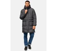 Wintermantel STONE HARBOUR "Beviis" Gr. XXL (56), grau (anthrazit) Herren Mäntel Wintermäntel Warmer Winter Steppmantel mit coolen Details (16846651-XXL)
