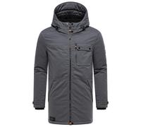 Wintermantel STONE HARBOUR "Fintaan XX", Herren, Gr. L (52), anthrazit, Obermaterial: 60% Polyester, 40% Nylon; Innenfutter: 100% Polyester ; Wattierung: 100% Polyester; Ärmelfutter: 100% Polyester, g