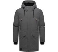 STONE HARBOUR Wintermantel Herren anthrazit, S