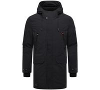 STONE HARBOUR Wintermantel Herren schwarz, S