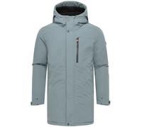 STONE HARBOUR Wintermantel Herren blau, L