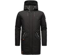 Wintermantel STONE HARBOUR "Ragaan", Herren, Gr. XL (54), schwarz, Oberstoff: 100% Polyester; Futter: 100% Polyester; Wattierung: 100% Polyester; Ärmelfutter: 100% Polyester, regular fit ca. Mitte Obe