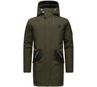 Wintermantel STONE HARBOUR "Ragaan", Herren, Gr. XXL (56), grün (olivgrün), Oberstoff: 100% Polyester; Futter: 100% Polyester; Wattierung: 100% Polyester; Ärmelfutter: 100% Polyester, regular fit ca.