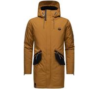 Wintermantel STONE HARBOUR "Ragaan" Gr. XXL (56), rot (rotbraun) Herren Mäntel Wintermäntel modischer Winterparka mit Teddyfell Futter (54964764-XXL)