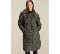 Wintermantel TAMARIS, Damen, Gr. 38, grün (khaki), Web, Obermaterial: 100% Polyester. Futter: 100% Polyester. Wattierung: 100% Polyester, unifarben, normal kurz, abnehmbar Rippbündchen, Mäntel Winterm