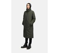 Wintermantel "Traumblüte 14" Dark Olive XXXL
