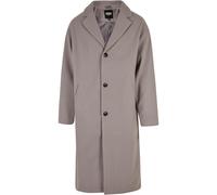 Urban Classics Herren Long Coat Mantel, wolfgrey, M
