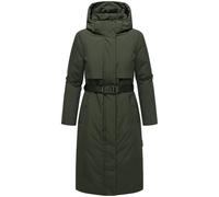 Wintermantel NAVAHOO "Waldbummler 14", Damen, Gr. XXXL(46), olivgrün, Obermaterial: 100% Polyester, Innenfutter: 100% Polyester, Wattierung: 100% Polyester, Ärmelfutter: 100% Polyester, tailliert knie