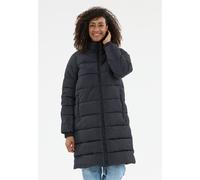 Wintermantel WHISTLER "Amaret", Damen, Gr. 36, rot (blau), 100% Polyester, unifarben, lang, ohne Ausschnitt, Mäntel Wintermantel, mit Kunstdaunenpolster und 2-Wege-Reißverschluss (98808169-36) blau