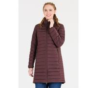 Wintermantel WHISTLER "Edge", Damen, Gr. 42, rot (dunkelrot), 100% Polyester, unifarben, normal, ohne Ausschnitt, Mäntel Wintermantel, mit wärmeisolierender Comfortemp-Wattierung (63551756-42) dunkelr