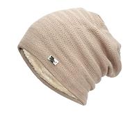 Wintermütze Mütze warm klassisches Design weich Damen- und Herren-Pullover-Mützen, Damen-Strickmützen, offene Baumwollflor-Mützen, Ohrenschützer, warme Wintermütze Mütze warm klassisches modern weich