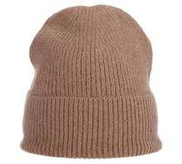 Wintermütze weicher Warmer Grobstrick Beanie Mütze Strickmütze Herren Damen Unisex Braun