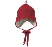 Disana Baby und Kinder Mütze Bio-Merinowolle bordeaux Gr.46-50