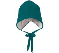 Wintermütze Wolle petrol Ohrenschutz 43/45