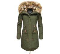 Winterparka mit abnehmbarem Kunstfell "Rosinchen" Grün S