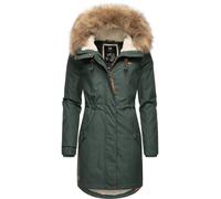 Winterjacke RAGWEAR "Tawny", Damen, Gr. 4XL (48), grün (tannengrün), Außenmaterial: 65% Polyester, 35% Baumwolle. Innenfutter: 100% Polyester. Wattierung: 100% Polyester, tailliert ca. Mitte Oberschen