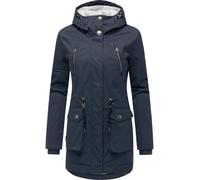 Winterparka mit auffälligen Taillenkordeln "Ellsa YOUMODO" Navy S