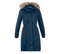 Winterparka mit Fellimitat-Kapuze 42