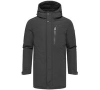 Winterparka mit Fleece gefütterter Kapuze "Phinoo XX" Black M