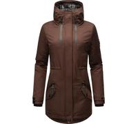 Winterparka mit Kapuze "Avrille II" Dark Choco M
