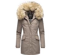 Winterparka mit Kapuze "Cristal" Zinc Grey L