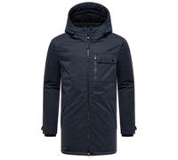 Wintermantel STONE HARBOUR "Fintaan XX", Herren, Gr. XL (54), navy, Obermaterial: 60% Polyester, 40% Nylon; Innenfutter: 100% Polyester ; Wattierung: 100% Polyester; Ärmelfutter: 100% Polyester, gerad