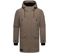 Winterparka mit Kapuze "Kitraan XX" Stone Brown S