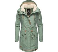 Winterparka mit Teddyfell Kapuze "Elsie" Dusty Green24 XS