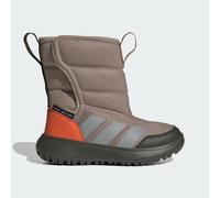 Winterstiefel ADIDAS SPORTSWEAR "WINTERPLAY E KIDS", Damen, Gr. 34, blanch cargo, matte silber, semi impact orange, Textil, sportlich, Schuhe (85464619-34) blanch cargo, matte silber, semi impact oran