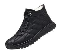 Winterschuhe Herren Warm Gefüttert Schneestiefel Damen Schneestiefel Loafers Mokassins Wanderschuhe rutschfest Trekkingschuhe Stiefel Outdoor Wanderstiefel Leichte Boots