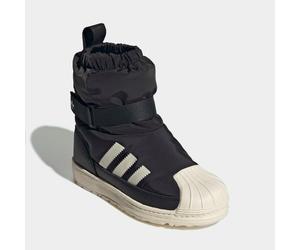 Winterstiefel ADIDAS ORIGINALS "SUPERSTAR 360 WINTERIZED STIEFEL FÜR KINDER", Mädchen, Gr. 32, core schwarz, wonder weiß, carbon, Synthetik, Textil, Schuhe Winterstiefel, Winterschuhe, Winterboots, Sn