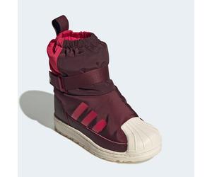 Winterstiefel ADIDAS ORIGINALS "SUPERSTAR 360 WINTERIZED STIEFEL FÜR KINDER", Mädchen, Gr. 34, maroon, wonder weiß, ruby rot, Synthetik, Textil, Schuhe Winterstiefel, Winterschuhe, Winterboots, Snowbo