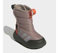 Winterstiefel ADIDAS SPORTSWEAR "WINTERPLAY KIDS", Kinder, Gr. 25, silber (blanch cargo, matte silber, semi impact orange), Textil, Schuhe Winterstiefel, für Kinder (17907162-25) blanch cargo, matte s