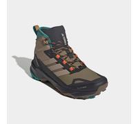 Winterstiefel ADIDAS TERREX "SKYCHASER AX5 MID GORE-TEX CLIMAWARM+", Herren, Gr. 45, braun (cardboard, blanch cargo, pure teal), Synthetik, Textil, Schuhe Winterstiefel, wasserdicht (12928608-45) card