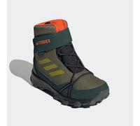 Winterstiefel ADIDAS TERREX "TERREX SNOW HOOK-AND-LOOP COLD.RDY WINTER", Mädchen, Gr. 39, bunt (focus olive, pulse olive, impact orange), Synthetik, Textil, Schuhe Winterstiefel, wasserdicht und wärme