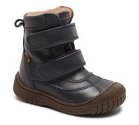 Winterstiefel BISGAARD "ellis tex", Mädchen, Gr. 25, blau (navy), Leder, unifarben, Schuhe Winterstiefel, Klettschuh mit TEX-Membrane, Größenschablone zum Download (71534159-25) navy
