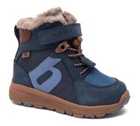 Winterstiefel BISGAARD "marlon tex", Damen, Gr. 28, blau (navy), Leder, Textil, Schuhe Winterstiefel, Winterboots mit Lammwolle, Größenschablone zum Download (60671224-28) navy