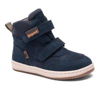 Winterstiefel BISGAARD "matty tex", Mädchen, Gr. 27, blau (navy), Leder, Schuhe Winterstiefel, Boots mit isolierendem 3M Thinsulate, Größenschablone zum Download (76537801-27) navy