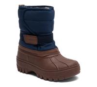 Winterstiefel BISGAARD "pacson", Damen, Gr. 28, blau (navy), Synthetik, Textil, Schuhe Winterstiefel, Klettstiefel mit Lammwolle, Größenschablone zum Download (99188730-28) navy