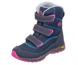 Winterstiefel BRÜTTING "Winterboot Arendal V", Mädchen, Gr. 32, blau, Synthetik, Schuhe Winterstiefel (91728804-32) blau