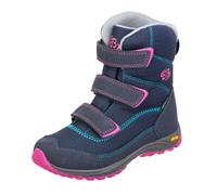 Brütting Arendal V Mädchen Schneestiefel, marine/pink/türkis, 33 EU