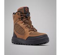 Winterstiefel COLUMBIA "YOUTH PORTLANDER™ OMNI-HEAT™", Damen, Gr. 38, braun (light braun, spice), Leder, Synthetik, Textil, Schuhe Winterstiefel, profiliertes Gummi-Laufsohlenprofil, wasserdicht, wärm