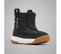 Winterstiefel COLUMBIA "YOUTH SNOWTROT™ MID", Damen, Gr. 34, schwarz, sea salt, Synthetik, Textil, Schuhe Winterstiefel, wasserdicht, wärmend, mit Omni-Heat™ Reflective, knöchelhoch (32711356-34) schw