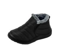 Winterstiefel Damen Gefüttert Wasserdicht Winterschuhe Warm Stiefeletten Winter Schneestiefe Gefüttert Kurzschaft Stiefel Ankle Boots Stiefel Outdoor Camping Wandern Winter Stiefeletten