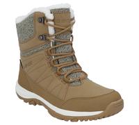 Winterstiefel HI-TEC "RIVA MID WP", Damen, Gr. 37, braun (natural, overland), Synthetik, Textil, mehrfarbig, Schuhe Winterstiefel, Winterstiefel, Snowboots, Winterschuhe, wasserdicht & gefüttert (2049