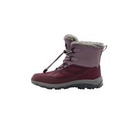 Winterstiefel JACK WOLFSKIN "VOJO SHELL XT TEXAPORE MID K", Jungen, Gr. UK 9 - EU 27, Normalschaft, lila (wild, blossom), Hauptmaterial: Leather . .Second Material: Synthetic. Futter: Texapore Ecosphe
