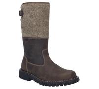 Winterstiefel JOSEF SEIBEL "Chance 41", Damen, Gr. 45, braun (brasil), Filz, Leder, kontrastfarbene Details, Schuhe Winterstiefel, Schneestiefel, Komfortschuh mit TEX-Ausstattung (53672652-45) brasil