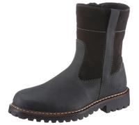 Winterstiefel JOSEF SEIBEL "CHANCE", Herren, Gr. 41, schwarz, Leder, Veloursleder, Schuhe Winterstiefel, mit dezenten Kontrastnähten (13439232-41) schwarz