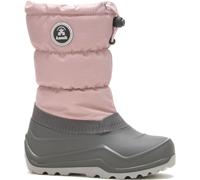 Winterstiefel KAMIK "SNOWCOZY", Damen, Gr. 33/34, rosa (rosa, grau), Synthetik, Schuhe Winterstiefel, Snowboots, Winterboots, Winterschuhe, gefüttert (39630927-33) rosa, grau