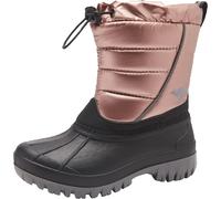 Winterstiefel KANGAROOS "K-Ben", Jungen, Gr. 32, rosa (rosa, metallic), Synthetik, Schuhe Winterstiefel, Snowboots, Winterboots, Winterschuhe, wasserabweisend (28960746-32) rosa, metallic